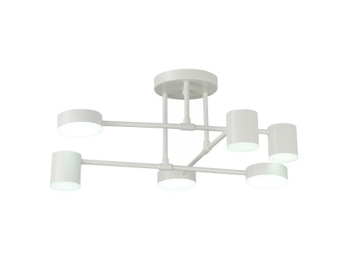 SLE201052-06 Светильник потолочный Белый/Белый LED 6*7W 4000K НОБЕЛЬ