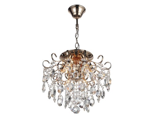 SL846.202.06 Люстра подвесная ST-Luce Золотистый/Прозрачный E14 6*40W ORECCHINI