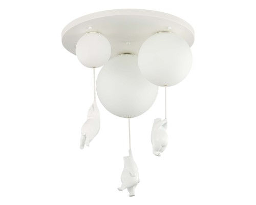 SLE115402-03 Светильник потолочный Белый/Белый E27/G9 3*160W MODENA