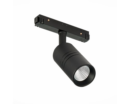 Магнитный трековый светильник Черный LED 1*7W 4000K 595Lm Ra>90 36° IP20 D44xH90 48V СКАЙЛАЙН 48V