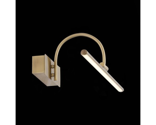 SL444.031.01 Подсветка для картин ST-Luce Бронза/Бронза LED 1*8W 4000K Настенные светильники