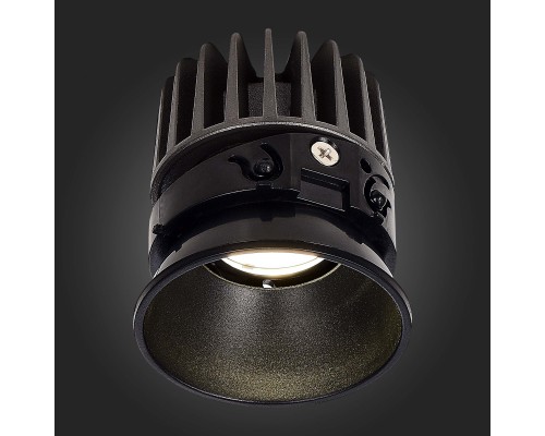 ST851.438.07.1 Светодиодный модуль Черный LED 1*7W 3000K 560Lm Ra>90 36° IP20 D69xH75 220-240V SHIFT