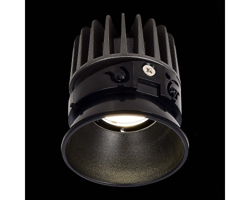 ST851.438.07.1 Светодиодный модуль Черный LED 1*7W 3000K 560Lm Ra>90 36° IP20 D69xH75 220-240V SHIFT