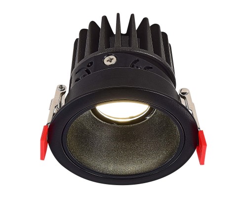 ST851.438.07.1 Светодиодный модуль Черный LED 1*7W 3000K 560Lm Ra>90 36° IP20 D69xH75 220-240V SHIFT