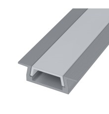 ST017.129.02 Встраиваемый профиль с рассеивателем ST-Luce Алюминий анодированный Светодиодные ленты