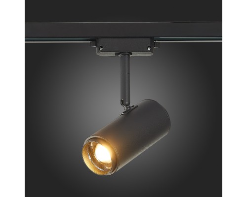 ST600.436.12 Св-к трек. Zoom Черный LED 1*12W 3000K 1 200Lm Ra>80 15-60° IP20 L137xW59xH178 170-240V BASE