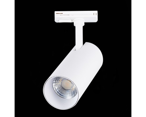 ST350.536.20.24 Св-к трек. Белый LED 1*20W 3000K 1 800Lm Ra>80 24о IP20 L158xW65xH193 100-240V BASE