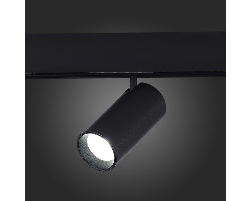 ST375.406.12.1 Магнитный трековый светильник SMART Черный LED 1*12W 2700K-6500K 1 080Lm Ra90 36о IP2 SKYLINE 48