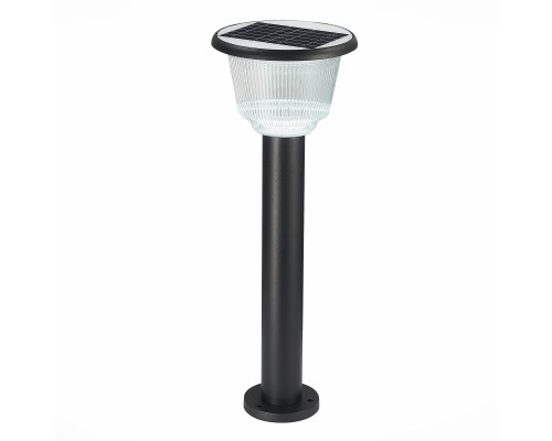 SL9502.405.01 Светильник уличный наземный ST-Luce Черный/Черный, Прозрачный LED 1*2W 3000-6000K SOLARIS