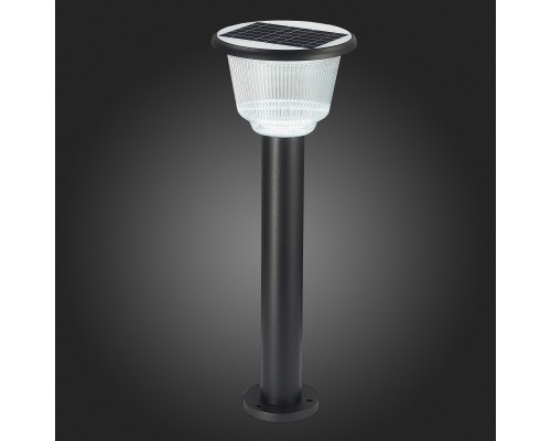 SL9502.405.01 Светильник уличный наземный ST-Luce Черный/Черный, Прозрачный LED 1*2W 3000-6000K SOLARIS