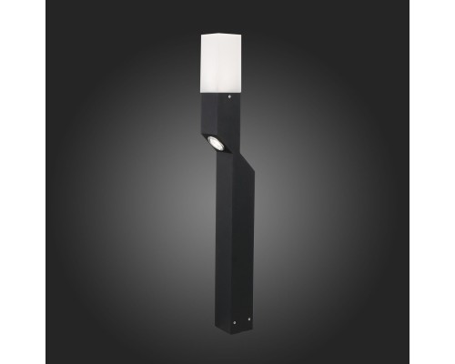 SL100.405.02 Светильник уличный наземный ST-Luce Черный/Белый LED 2*5W 4000K FRATTO