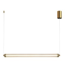 Уценка SL6224.313.01 Светильник подвесной ST-Luce Латунь/Прозрачный LED 1*30W 4000K BAMBOO