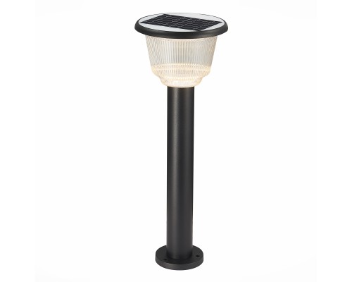 SL9502.405.01 Светильник уличный наземный ST-Luce Черный/Черный, Прозрачный LED 1*2W 3000-6000K SOLARIS