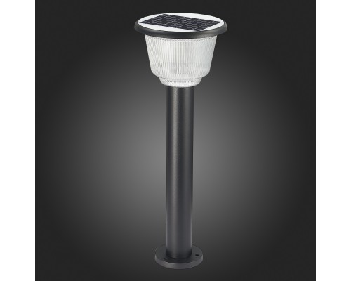 SL9502.405.01 Светильник уличный наземный ST-Luce Черный/Черный, Прозрачный LED 1*2W 3000-6000K SOLARIS