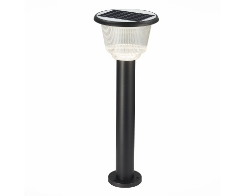 SL9502.405.01 Светильник уличный наземный ST-Luce Черный/Черный, Прозрачный LED 1*2W 3000-6000K SOLARIS