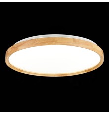 SLE201382-01 Светильник потолочный Светлое дерево/Белый LED 1*40W 3000K/4000K/6000K DELIA