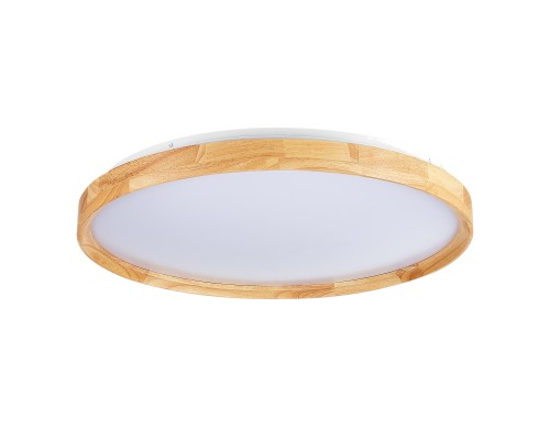 SLE201382-01 Светильник потолочный Светлое дерево/Белый LED 1*40W 3000K/4000K/6000K DELIA