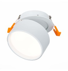 ST651.548.09 Встраиваемый поворотный светильник Белый LED 1*9W 4000K 720Lm Ra>90 120° IP20 D85xH68 170-240VV ST651