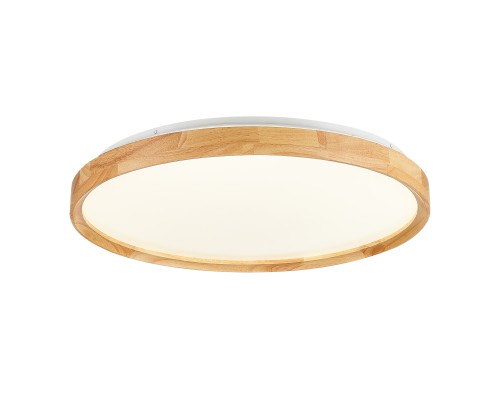 SLE201382-01 Светильник потолочный Светлое дерево/Белый LED 1*40W 3000K/4000K/6000K DELIA
