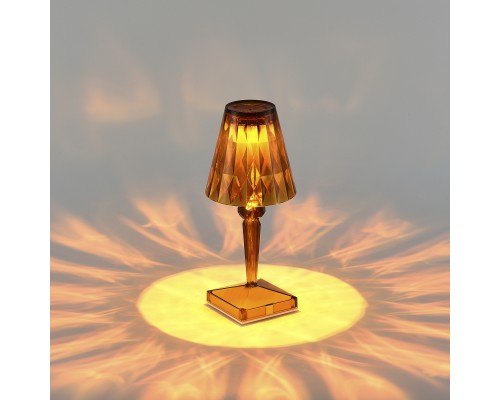 SL1010.724.01 Прикроватная лампа ST-Luce Оранжевый/Оранжевый LED 1*2W 3000K - 6000K SPARKLE