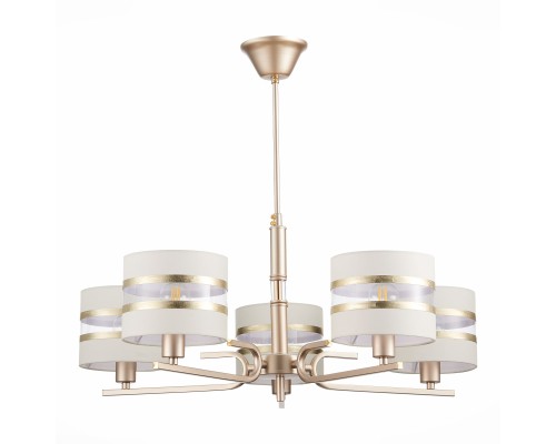 Уценка SLE300203-05 Светильник потолочный Шампань/Белый, Золотистый E14 5*40W ALMESE