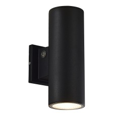 Светильник уличный настенный ST-Luce черный LED 2*15/20/25W 2700/3000/3500/4000/500 ТУБО