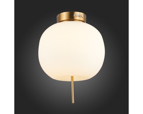 SL1621.202.01 Светильник потолочный ST-Luce Золотистый/Белый LED 1*25W 3000K LACUS