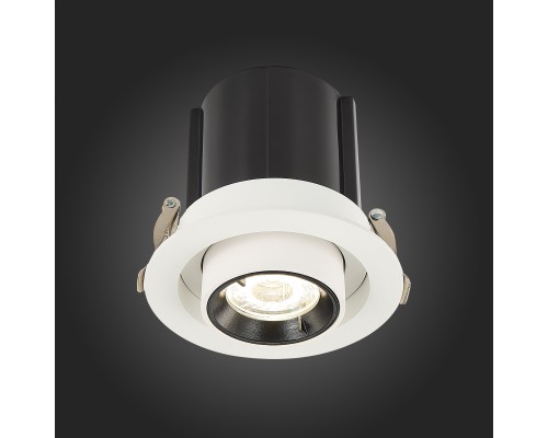 ST702.248.12 Св-к встр. Белый LED 1*12W 4000K 900Lm Ra80 24° IP20 D90xH92 180-240V Встраиваемые светильники
