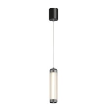 SL6224.403.01 Светильник подвесной ST-Luce Черный/Прозрачный LED 1*8W 4000K BAMBOO