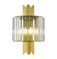 Бра ST-Luce Латунь/Прозрачный E14 2*40W НАРИ