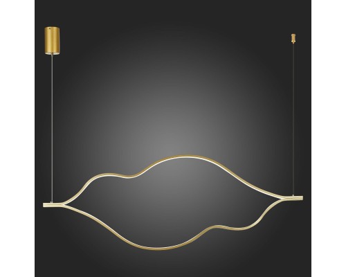 SL6106.203.45 Светильник подвесной ST-Luce Золотистый/Белый LED 1*45W 4000K CORTILE