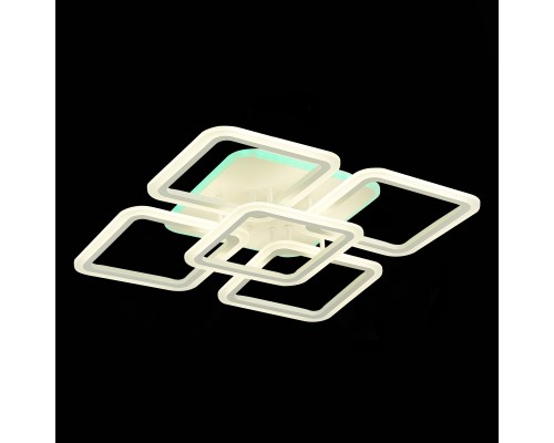 SLE200452-05RGB Светильник потолочный Белый/Белый LED 1*140W RGB 10W 3000-6000K QUTRO