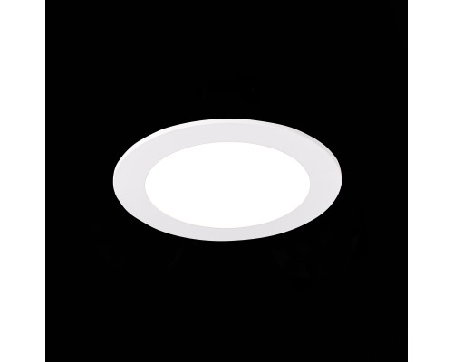 ST209.548.09 Св-к встр. Белый LED 1*9W 4000K 612Lm Ra80 110° IP20 D145xH8 90-265V Встраиваемые светильники