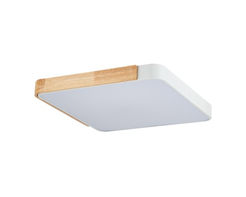 SLE201252-01 Светильник потолочный Белый, Светлое дерево/Белый LED 1*42W 3000K/4000K/6000K FESTA
