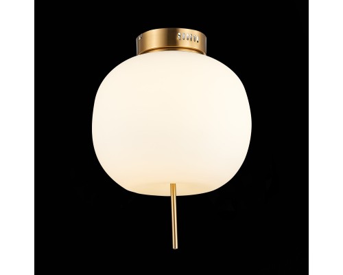 SL1621.202.01 Светильник потолочный ST-Luce Золотистый/Белый LED 1*25W 3000K LACUS