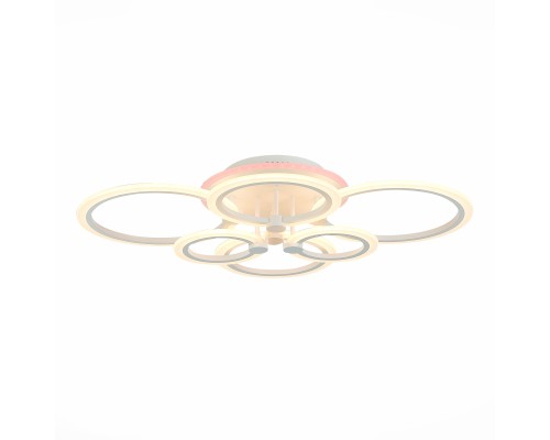 SLE500552-06RGB Светильник потолочный Белый/Белый LED 1*132W RGB 8W 3000-6000K CERINA