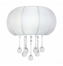 Бра ST-Luce Хром/Белый, Прозрачный E14 2*40W PREFERITA