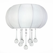 Бра ST-Luce Хром/Белый, Прозрачный E14 2*40W PREFERITA