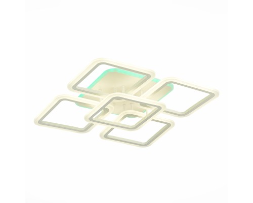 SLE200452-05RGB Светильник потолочный Белый/Белый LED 1*140W RGB 10W 3000-6000K QUTRO