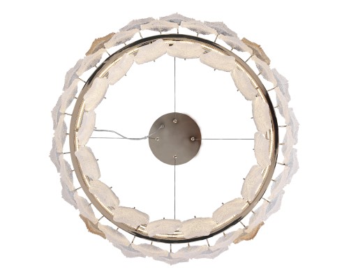 Светильник подвесной ST-Luce золотистый/белый, янтарный LED 1*56W 3000K ЛАЙТА