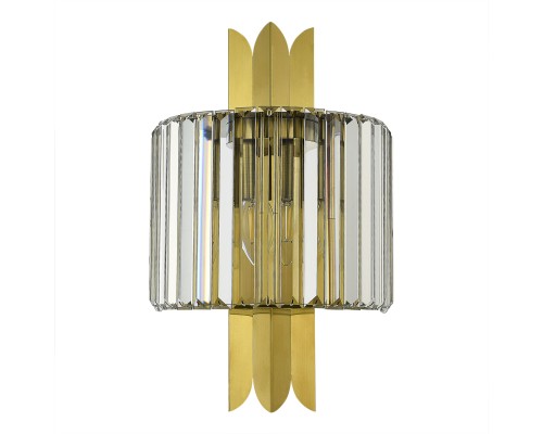 Бра ST-Luce Латунь/Прозрачный E14 2*40W НАРИ