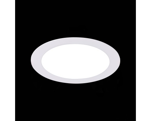 ST209.548.12 Св-к встр. Белый LED 1*12W 4000K 816Lm Ra80 110° IP20 D170xH8 90-265V Встраиваемые светильники