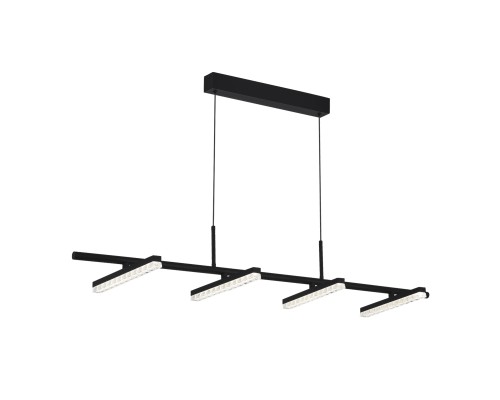 Светильник подвесной ST-Luce черный/прозрачный LED 1*32W 4000K ЭВКЛИДИК