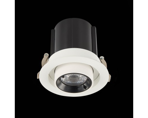 ST702.238.12 Св-к встр. Белый LED 1*12W 3000K 900Lm Ra80 24° IP20 D90xH92 180-240V Встраиваемые светильники