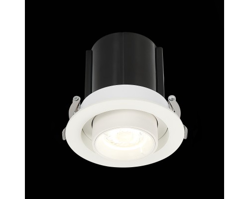 ST702.148.12 Св-к встр. Белый LED 1*12W 4000K 900Lm Ra80 24° IP20 D90xH92 180-240V Встраиваемые светильники