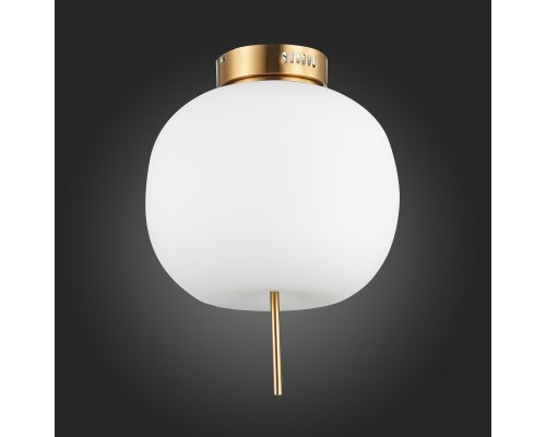 SL1621.202.01 Светильник потолочный ST-Luce Золотистый/Белый LED 1*25W 3000K LACUS