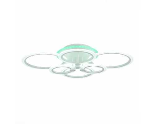 SLE500552-06RGB Светильник потолочный Белый/Белый LED 1*132W RGB 8W 3000-6000K CERINA