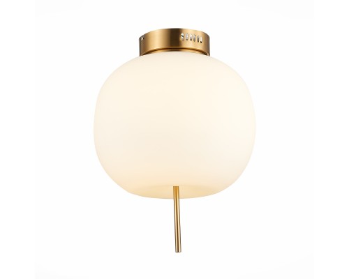 SL1621.202.01 Светильник потолочный ST-Luce Золотистый/Белый LED 1*25W 3000K LACUS