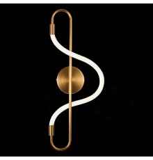 SL6102.301.10 Светильник настенный ST-Luce Латунь/Белый LED 1*10W 4000K SAGRATO