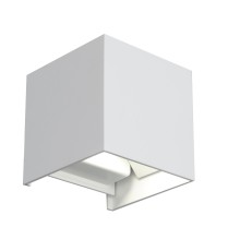 Светильник уличный настенный ST-Luce Белый/Белый LED 2*3W 4000K БРИК